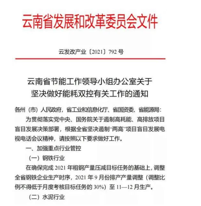 减产